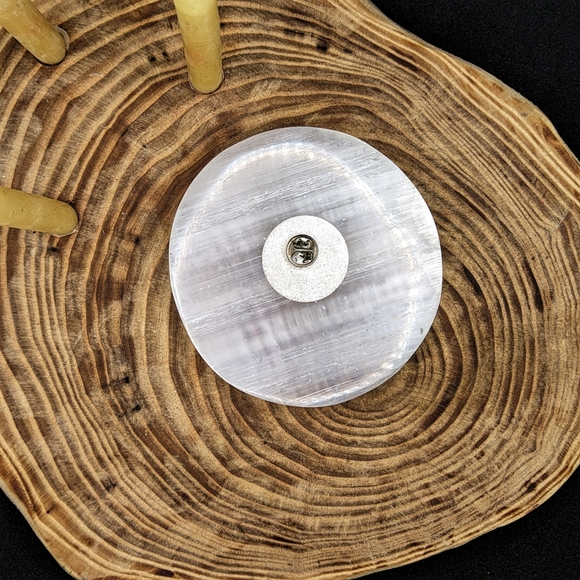 Cat Moon Phase Enamel Pin - Picture 3 of 3